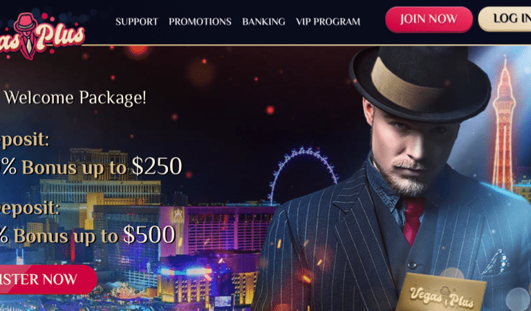 50 Free Spins in Vegas Plus Casino