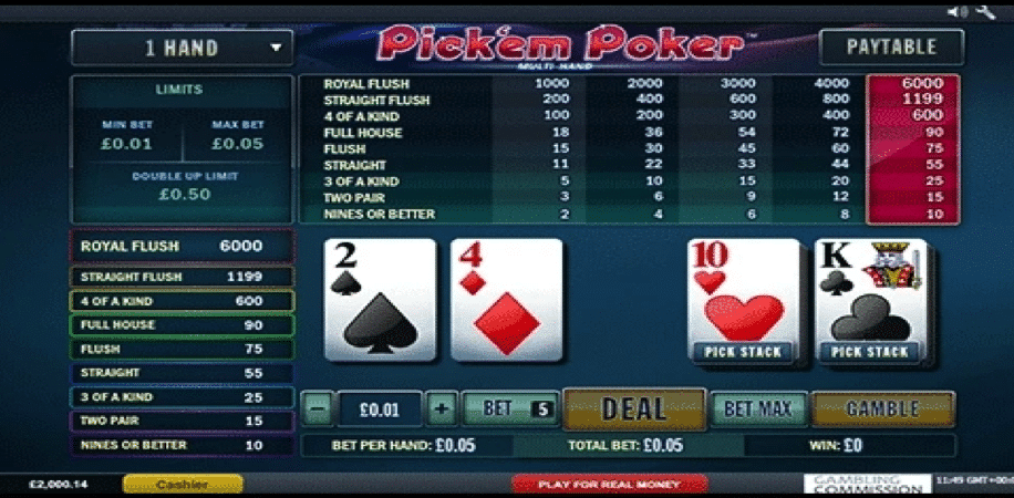 Pick’em Poker